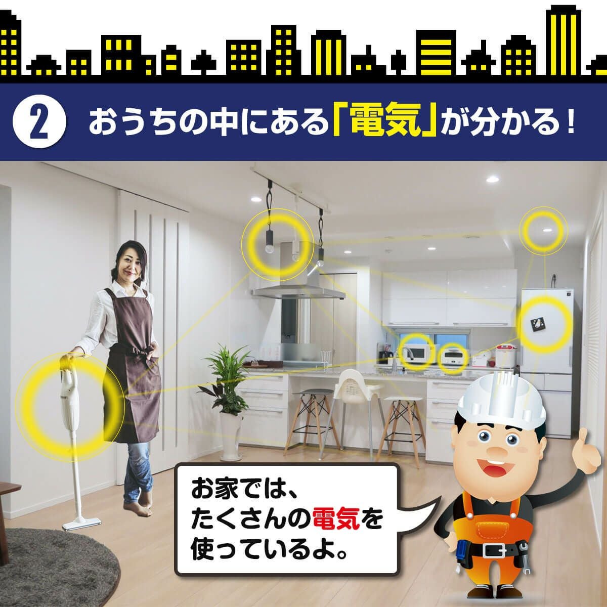 電脳サーキット マイホーム｜家の電気の仕組みを楽しく学べる電子回路